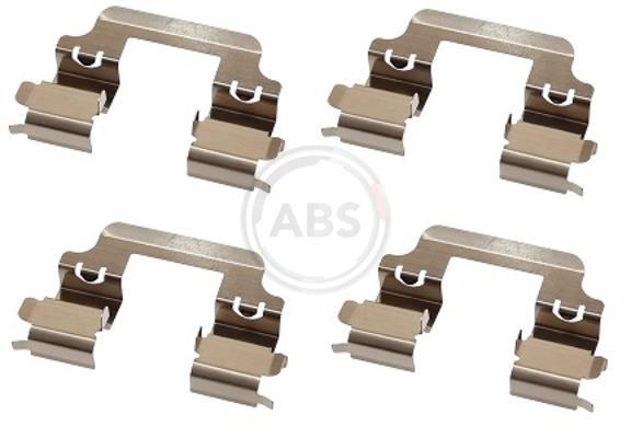 Kit d'accessoires pour plaquette de frein à disque A.B.S. ALL BRAKE SYSTEMS BV. ref. 1728Q
