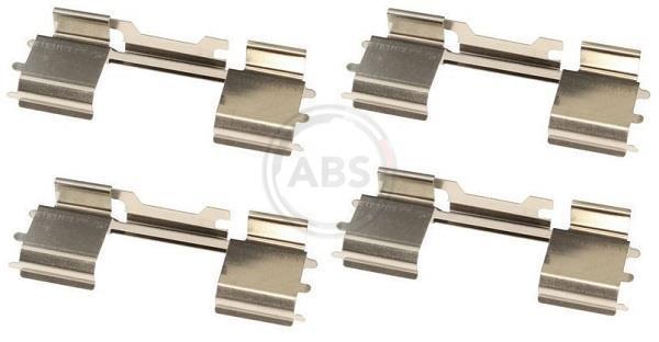 Kit acessórios de pastilhas de travão A.B.S. ALL BRAKE SYSTEMS BV. ref. 1729Q