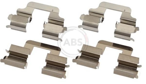 Kit acessórios de pastilhas de travão A.B.S. ALL BRAKE SYSTEMS BV. ref. 1731Q