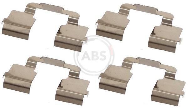 Kit acessórios de pastilhas de travão A.B.S. ALL BRAKE SYSTEMS BV. ref. 1733Q