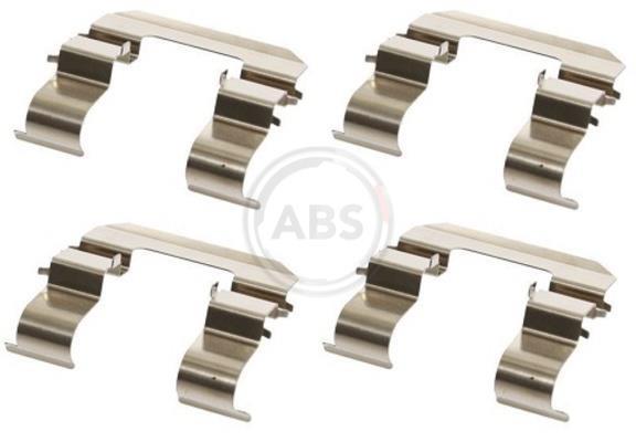 Kit acessórios de pastilhas de travão A.B.S. ALL BRAKE SYSTEMS BV. ref. 1735Q