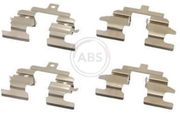 Kit acessórios de pastilhas de travão A.B.S. ALL BRAKE SYSTEMS BV. ref. 1737Q