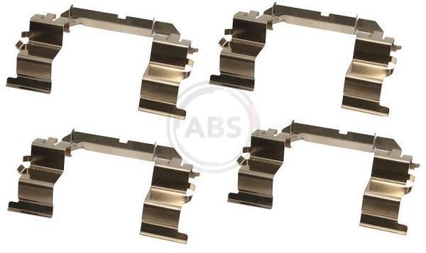 Kit acessórios de pastilhas de travão A.B.S. ALL BRAKE SYSTEMS BV. ref. 1738Q