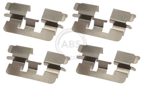 Kit acessórios de pastilhas de travão A.B.S. ALL BRAKE SYSTEMS BV. ref. 1741Q