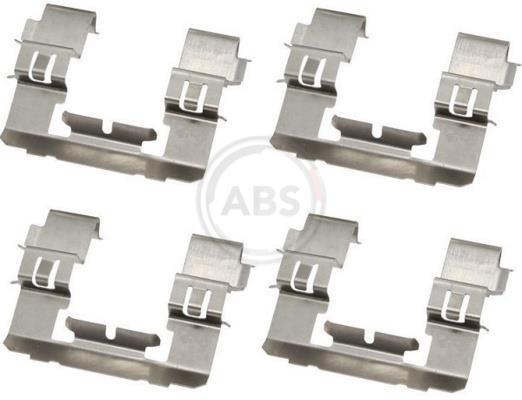 Kit acessórios de pastilhas de travão A.B.S. ALL BRAKE SYSTEMS BV. ref. 1742Q