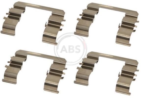 Kit d'accessoires pour plaquette de frein à disque A.B.S. ALL BRAKE SYSTEMS BV. ref. 1744Q