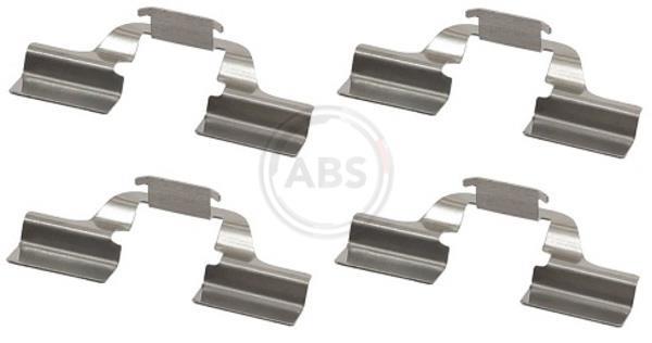 Kit acessórios de pastilhas de travão A.B.S. ALL BRAKE SYSTEMS BV. ref. 1749Q