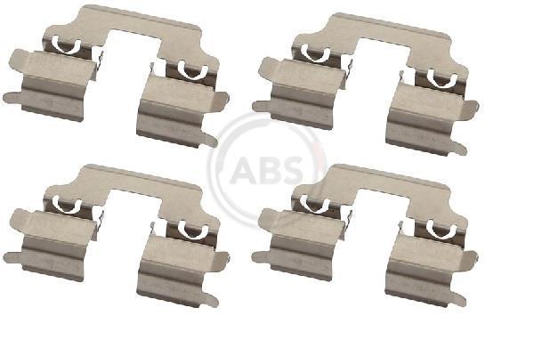Kit acessórios de pastilhas de travão A.B.S. ALL BRAKE SYSTEMS BV. ref. 1750Q
