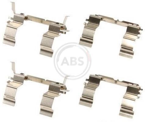 Kit d'accessoires pour plaquette de frein à disque A.B.S. ALL BRAKE SYSTEMS BV. 1756Q