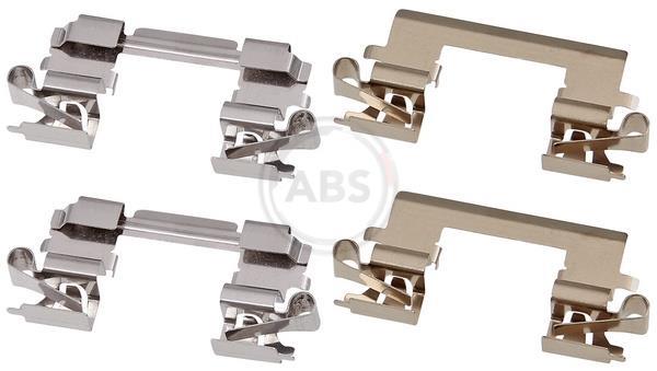 Kit d'accessoires pour plaquette de frein à disque A.B.S. ALL BRAKE SYSTEMS BV. 1757Q