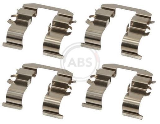 Kit d'accessoires pour plaquette de frein à disque A.B.S. ALL BRAKE SYSTEMS BV. 1758Q