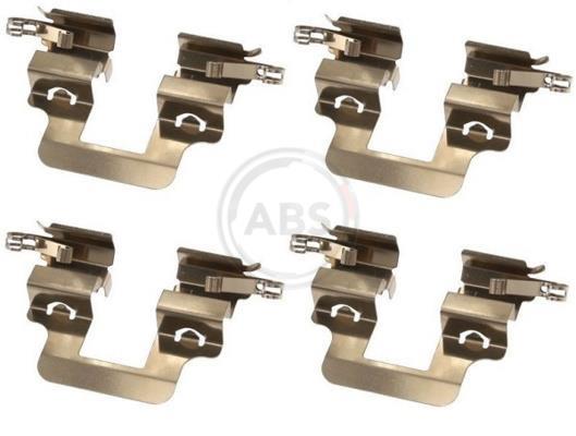 Kit d'accessoires pour plaquette de frein à disque A.B.S. ALL BRAKE SYSTEMS BV. 1766Q