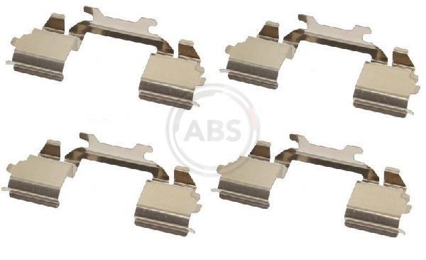 Kit acessórios de pastilhas de travão A.B.S. ALL BRAKE SYSTEMS BV. ref. 1768Q