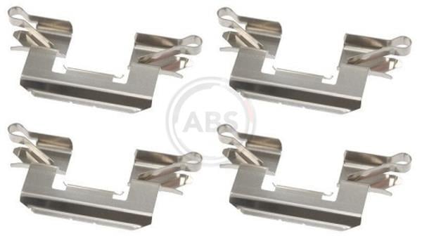 Kit acessórios de pastilhas de travão A.B.S. ALL BRAKE SYSTEMS BV. ref. 1772Q