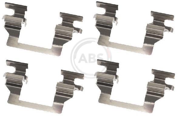 Kit acessórios de pastilhas de travão A.B.S. ALL BRAKE SYSTEMS BV. ref. 1778Q