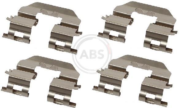 Kit acessórios de pastilhas de travão A.B.S. ALL BRAKE SYSTEMS BV. ref. 1780Q