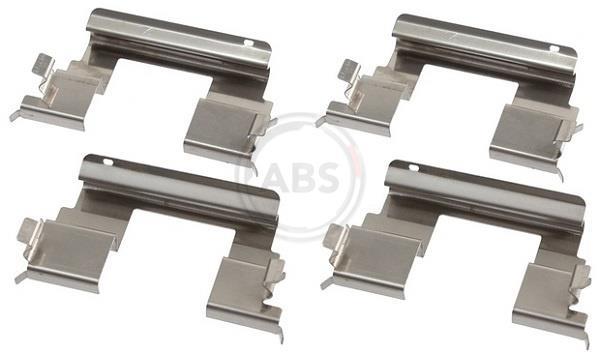 Kit acessórios de pastilhas de travão A.B.S. ALL BRAKE SYSTEMS BV. ref. 1783Q