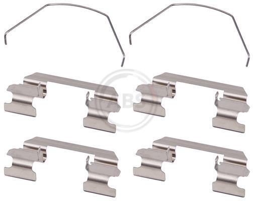 Kit acessórios de pastilhas de travão A.B.S. ALL BRAKE SYSTEMS BV. ref. 1789Q