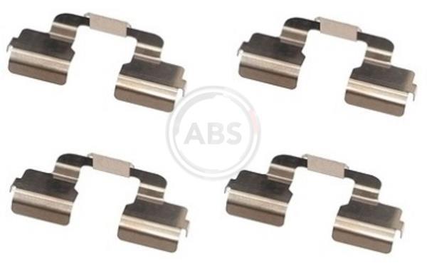 Kit d'accessoires pour plaquette de frein à disque A.B.S. ALL BRAKE SYSTEMS BV. ref. 1797Q