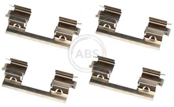 Kit acessórios de pastilhas de travão A.B.S. ALL BRAKE SYSTEMS BV. ref. 1798Q