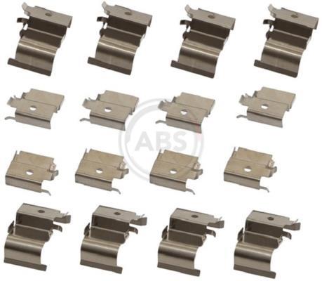 Kit d'accessoires pour plaquette de frein à disque A.B.S. ALL BRAKE SYSTEMS BV. 1799Q