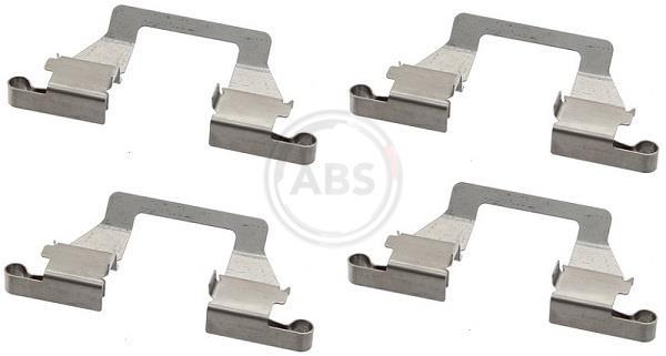 Kit d'accessoires pour plaquette de frein à disque A.B.S. ALL BRAKE SYSTEMS BV. 1800Q