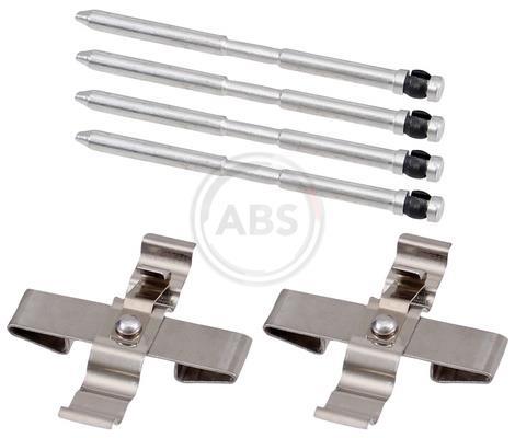 Kit acessórios de pastilhas de travão A.B.S. ALL BRAKE SYSTEMS BV. ref. 1809Q