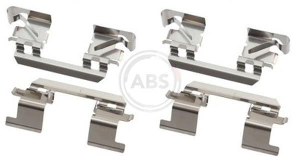 Kit acessórios de pastilhas de travão A.B.S. ALL BRAKE SYSTEMS BV. ref. 1811Q