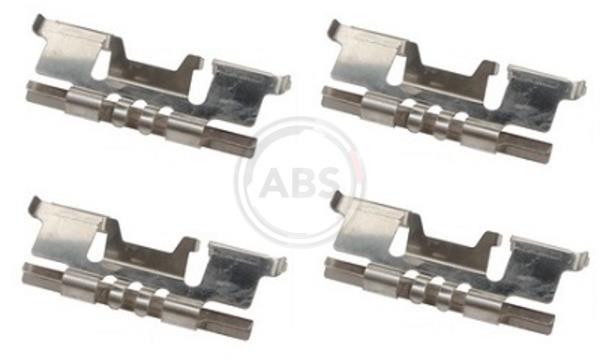 Kit acessórios de pastilhas de travão A.B.S. ALL BRAKE SYSTEMS BV. ref. 1812Q
