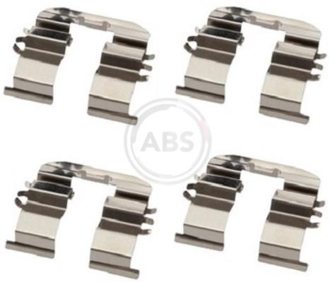 Kit acessórios de pastilhas de travão A.B.S. ALL BRAKE SYSTEMS BV. ref. 1814Q