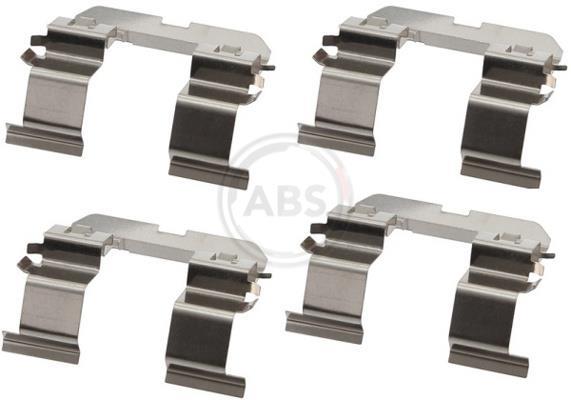 Kit acessórios de pastilhas de travão A.B.S. ALL BRAKE SYSTEMS BV. ref. 1816Q