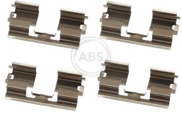 Kit d'accessoires pour plaquette de frein à disque A.B.S. ALL BRAKE SYSTEMS BV. 1818Q