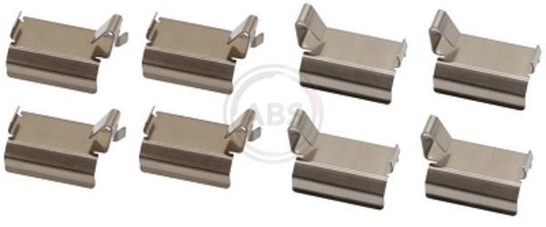 Kit acessórios de pastilhas de travão A.B.S. ALL BRAKE SYSTEMS BV. ref. 1820Q