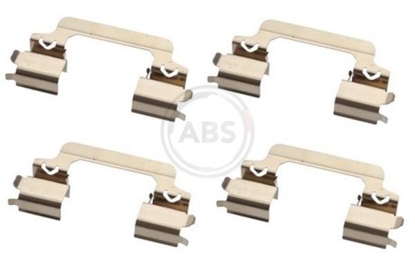 Kit d'accessoires pour plaquette de frein à disque A.B.S. ALL BRAKE SYSTEMS BV. 1821Q