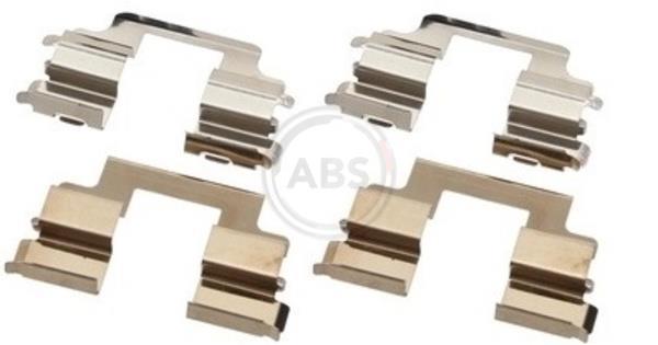 Kit d'accessoires pour plaquette de frein à disque A.B.S. ALL BRAKE SYSTEMS BV. ref. 1822Q