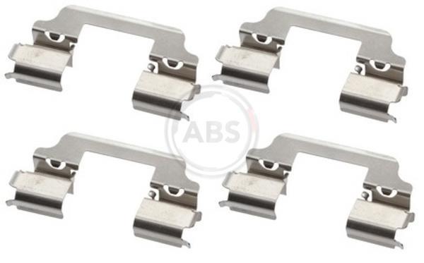Kit d'accessoires pour plaquette de frein à disque A.B.S. ALL BRAKE SYSTEMS BV. 1826Q