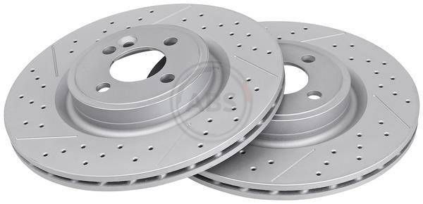 Disques de frein A.B.S. ALL BRAKE SYSTEMS BV. ref. 18297
