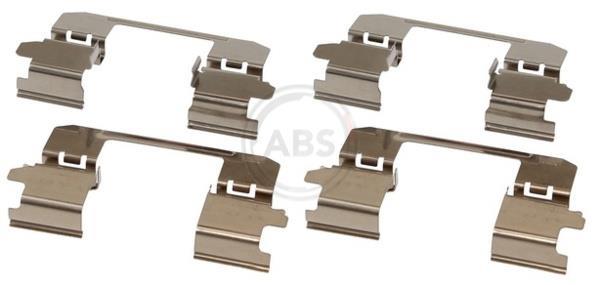 Kit acessórios de pastilhas de travão A.B.S. ALL BRAKE SYSTEMS BV. ref. 1834Q