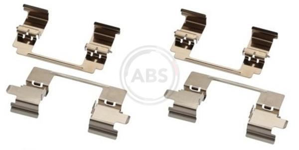 Kit acessórios de pastilhas de travão A.B.S. ALL BRAKE SYSTEMS BV. ref. 1840Q