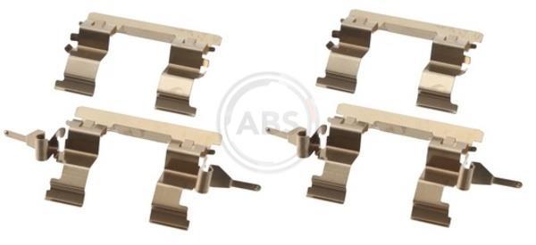 Kit d'accessoires pour plaquette de frein à disque A.B.S. ALL BRAKE SYSTEMS BV. 1842Q
