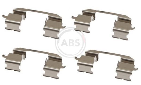 Kit d'accessoires pour plaquette de frein à disque A.B.S. ALL BRAKE SYSTEMS BV. 1844Q