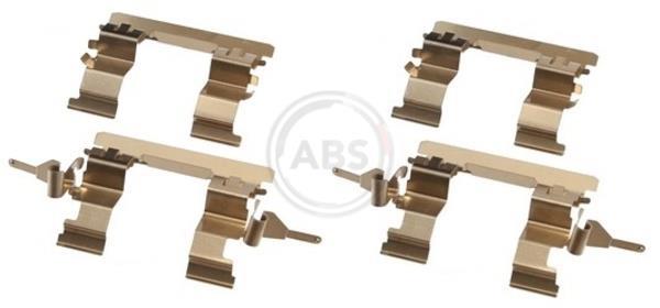 Kit d'accessoires pour plaquette de frein à disque A.B.S. ALL BRAKE SYSTEMS BV. ref. 1853Q