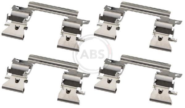 Kit d'accessoires pour plaquette de frein à disque A.B.S. ALL BRAKE SYSTEMS BV. ref. 1862Q