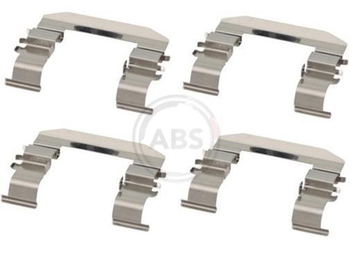 Kit d'accessoires pour plaquette de frein à disque A.B.S. ALL BRAKE SYSTEMS BV. ref. 1872Q