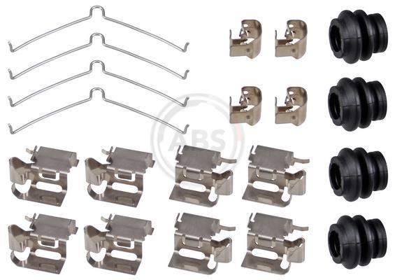 Kit acessórios de pastilhas de travão A.B.S. ALL BRAKE SYSTEMS BV. ref. 1901Q
