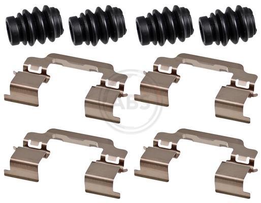 Kit acessórios de pastilhas de travão A.B.S. ALL BRAKE SYSTEMS BV. ref. 1907Q