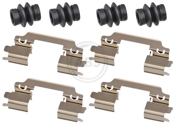 Kit d'accessoires pour plaquette de frein à disque A.B.S. ALL BRAKE SYSTEMS BV. 1910Q