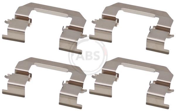 Kit d'accessoires pour plaquette de frein à disque A.B.S. ALL BRAKE SYSTEMS BV. 1914Q