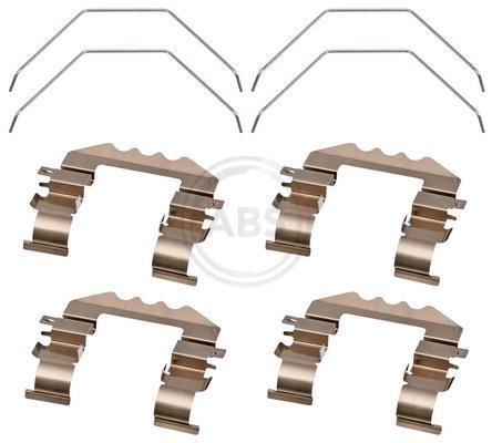 Kit d'accessoires pour plaquette de frein à disque A.B.S. ALL BRAKE SYSTEMS BV. 1918Q