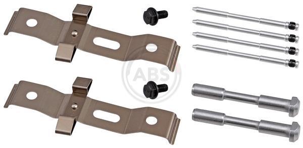 Kit d'accessoires pour plaquette de frein à disque A.B.S. ALL BRAKE SYSTEMS BV. 1972Q